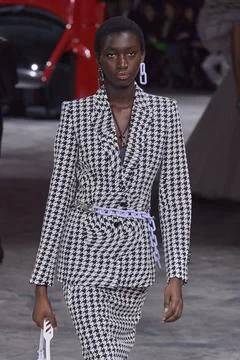  Off-White Fall Winter 2020 at Paris Fashion Week Off-White Fall Winter 20... Stock Photos