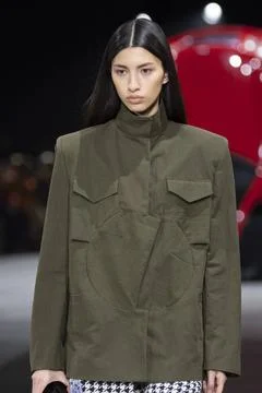  Off-White Fall Winter 2020 at Paris Fashion Week Off-White Fall Winter 20... Stock Photos
