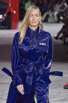  Off-White Fall Winter 2020 at Paris Fashion Week Off-White Fall Winter 20... Stock Photos