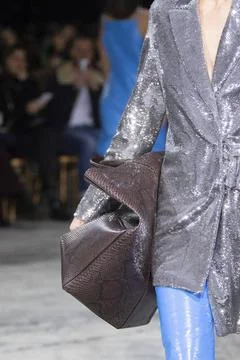  Off-White Fall Winter 2020 at Paris Fashion Week Off-White Fall Winter 20... Stock Photos