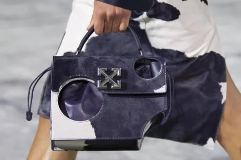  Off-White Fall Winter 2020 at Paris Fashion Week Off-White Fall Winter 20... Stock Photos