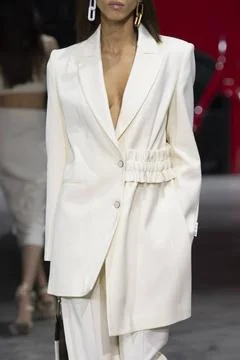  Off-White Fall Winter 2020 at Paris Fashion Week Off-White Fall Winter 20... Stock Photos