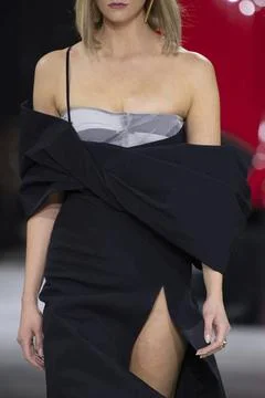  Off-White Fall Winter 2020 at Paris Fashion Week Off-White Fall Winter 20... Stock Photos