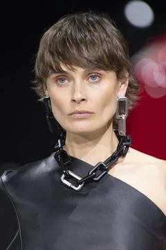  Off-White Fall Winter 2020 at Paris Fashion Week Off-White Fall Winter 20... Stock Photos