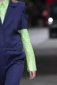  Off-White Fall Winter 2020 at Paris Fashion Week Off-White Fall Winter 20... 스톡 사진