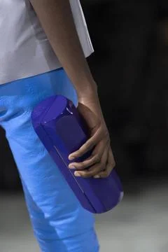  Off-White Fall Winter 2020 at Paris Fashion Week Off-White Fall Winter 20... 스톡 사진
