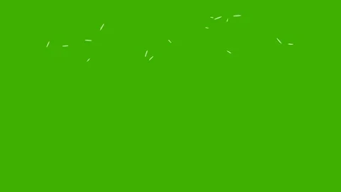 White feathers falling softly on green screen for peaceful overlay 4K Stock Footage 336483347