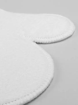 White felt sauna hat rounded shape Photos