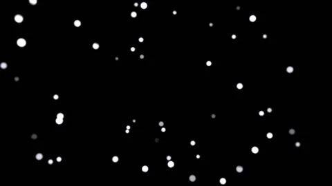 White Festive Blinking Bokeh Lights Background VJ Loop in 4K Stock Footage 341676251