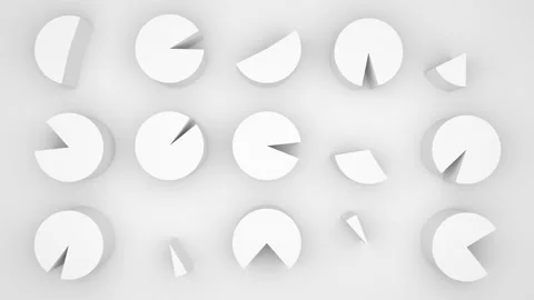 White figures as the clock moves on a white background Stock Footage 202216167