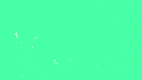 White Fireworks Explosion Particles on Green Screen, Celebration Burst Effect Stock Footage 326052926