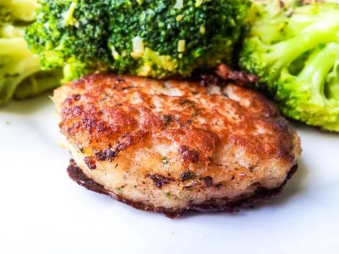 White fish cake Stock Photos