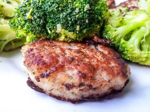 White fish cake Stock Photos