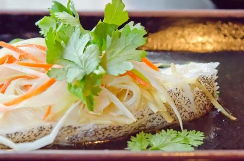 White fish Stockfoto's