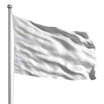 White flag Stock Illustration