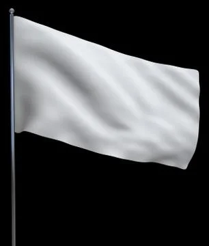 White Flag Stock Image Stock Illustration