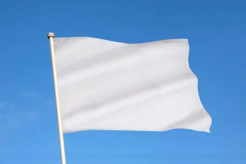 White Flag of Surrender Ilustración de archivo