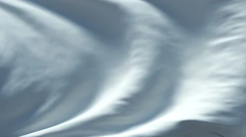 White flag waving seamless loop  4K Stock Footage 49066008