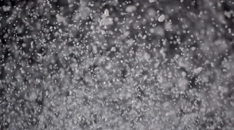 White flakes Stock Footage 64122928