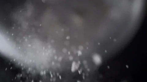 White flakes Stock Footage 64123077