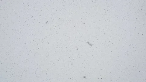 White flakes of snow are falling. Shooting from below .4K. Stock Footage 182389146