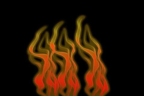 White flame high resolution texture background Stock Illustration