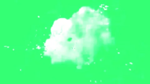 White Flash Explosion VFX Element on Green Screen Energy Blast Effect Overlay Stock Footage 325729525
