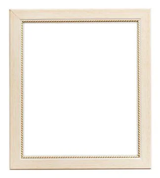 White flat vertical picture frame white flat vertical picture frame with c... Stock Photos