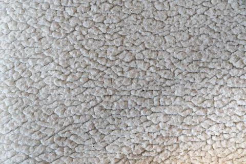 White fleece texture background featuring soft wool material Stock Photos
