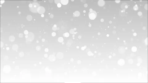 White Floating Bokeh Particle Background | Stock Video | Pond5