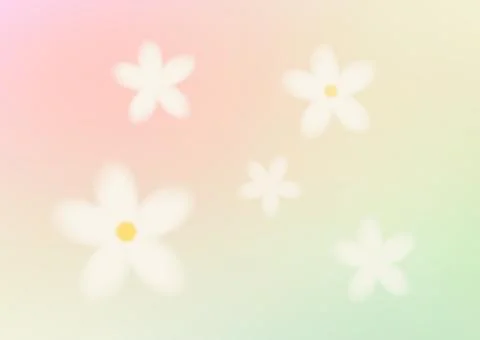 White floral spring background for March 8 greeting Stock Illustration