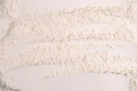 White flour background as background texture Stock Photos