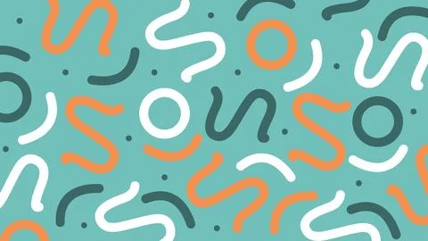 White Flow Lines Background Stock Illustration