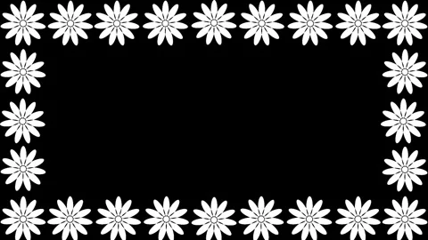 White flower background Stock Footage 300527105