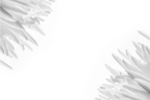 White flower background Foto stock