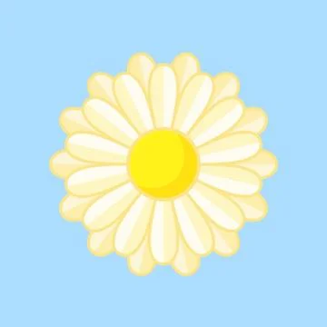 White Flower Stock Illustration