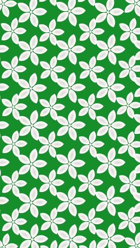 White flower screen Stock Footage 301374709