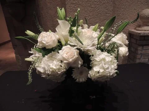 White Flowers Stock Photos