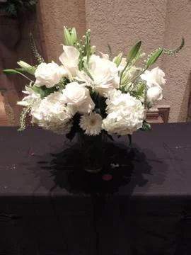 White Flowers Stock Photos