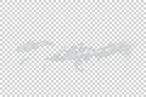 White fluffy cloud on transparent background PNG Stock Photos