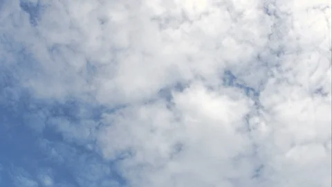 White fluffy clouds04 Video stock 94466035
