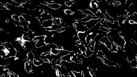 White Fluid Motion Background Stock Footage 119955811