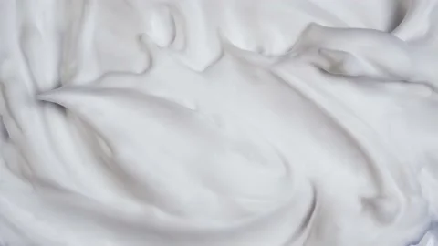 White foam background texture.  Stop motion Stock Footage 158874294