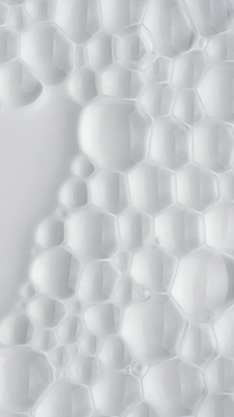 White Foam Bubble Texture. Stock Footage 339870067
