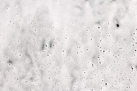 White foam with bubbles, background or texture Stock Photos