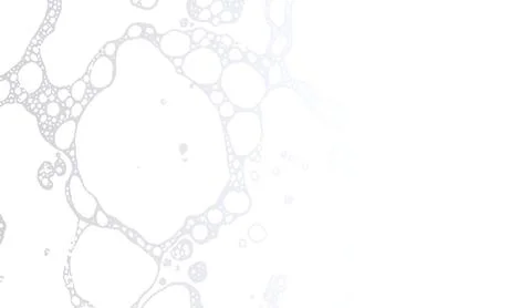 White foam bubbles frame on white background abstract soap lather texture for Stockillustratie
