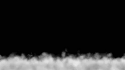 White fog on a black background. 動画素材 150433736
