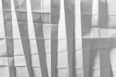White folded paper 写真素材