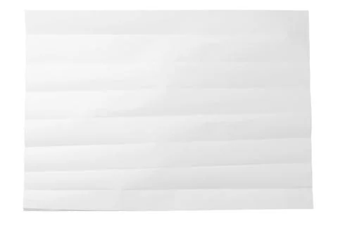White folded paper texture background Stock Photos