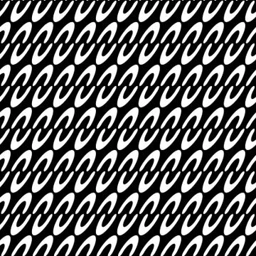 White forms on black background Illustrazione stock